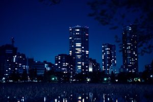 東京の夜空